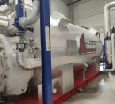 Parna turbina Turboden z opremo