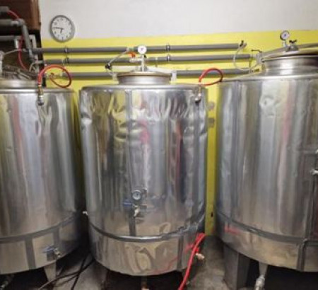 Linija za proizvodnjo piva, inox sodi