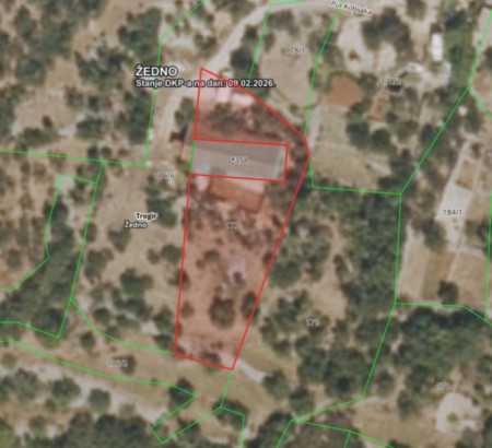 Stavbno zemljišče št. 5, Žedno, 21220 Trogir, Otok Čiovo