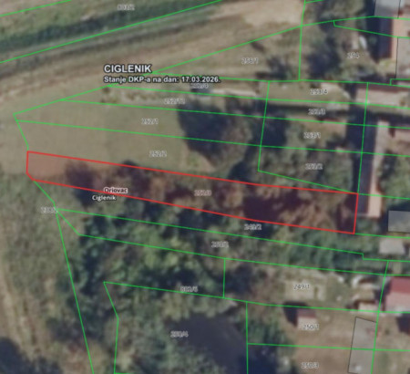 Gozdno kmetijsko zemljišče, Slavonska ulica, Ciglenik, 35257 Lužani