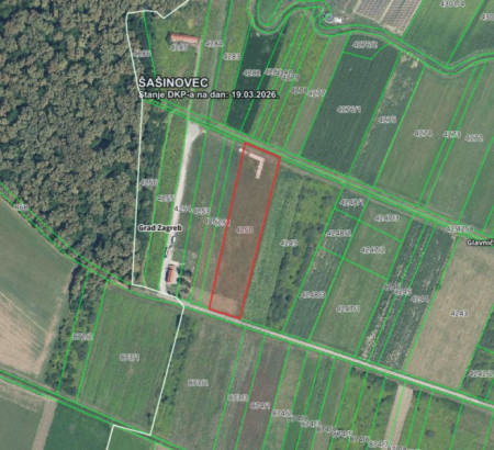 Kmetijsko zemljišče št. 6, Glavničica, 10000 Zagreb