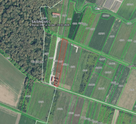 Kmetijsko zemljišče št. 11, Glavničica, 10000 Zagreb