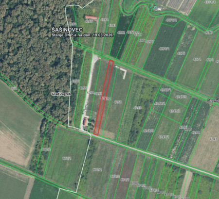 Kmetijsko zemljišče št. 12, Glavničica, 10000 Zagreb