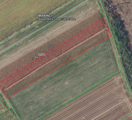 Kmetijsko zemljišče št. 5, Marinci, 32221 Nuštar