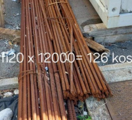 Zaloge: Betonsko rebrasto železo