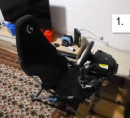 Igralni volan Logitech s stopalkami in sedežem