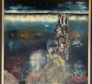 Slika: Smrtniki, avtor: Jure Cihler, letnik 1980