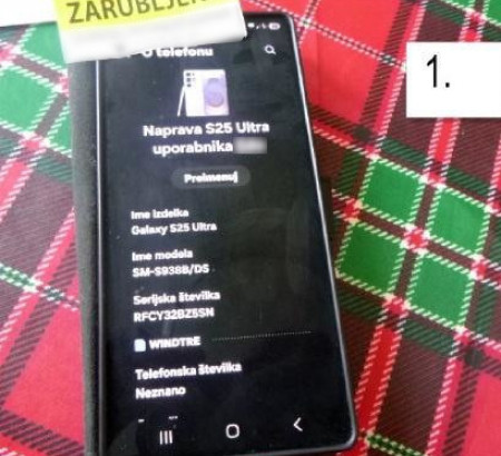 Mobilni telefon Samsung Galaxy S25 Ultra